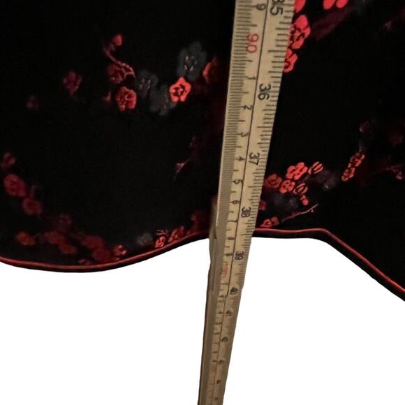 Cheongsam Qipao Dress Size 0X 1X Plum Flower Knee Length Classic Brocade Chinese - Picture 12 of 12